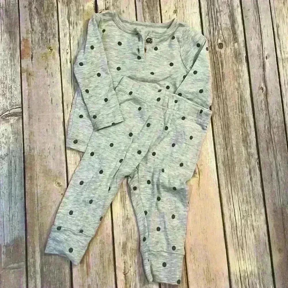Carter’s Just One You Tan Polkadot Matching Set - Picture 1 of 7